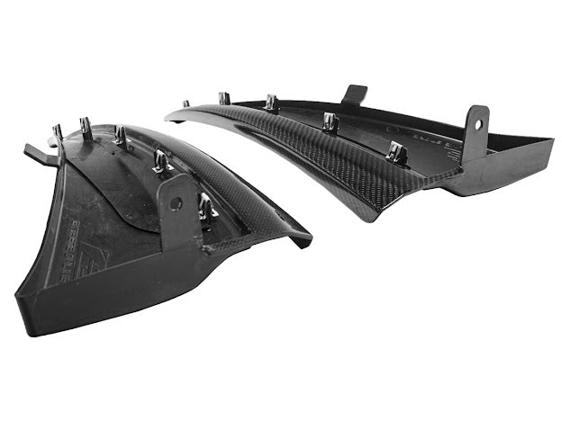 2014-2019 C7 Corvette - Extended Front & Rear Splash Guards / Mud Flaps Pair - for all models